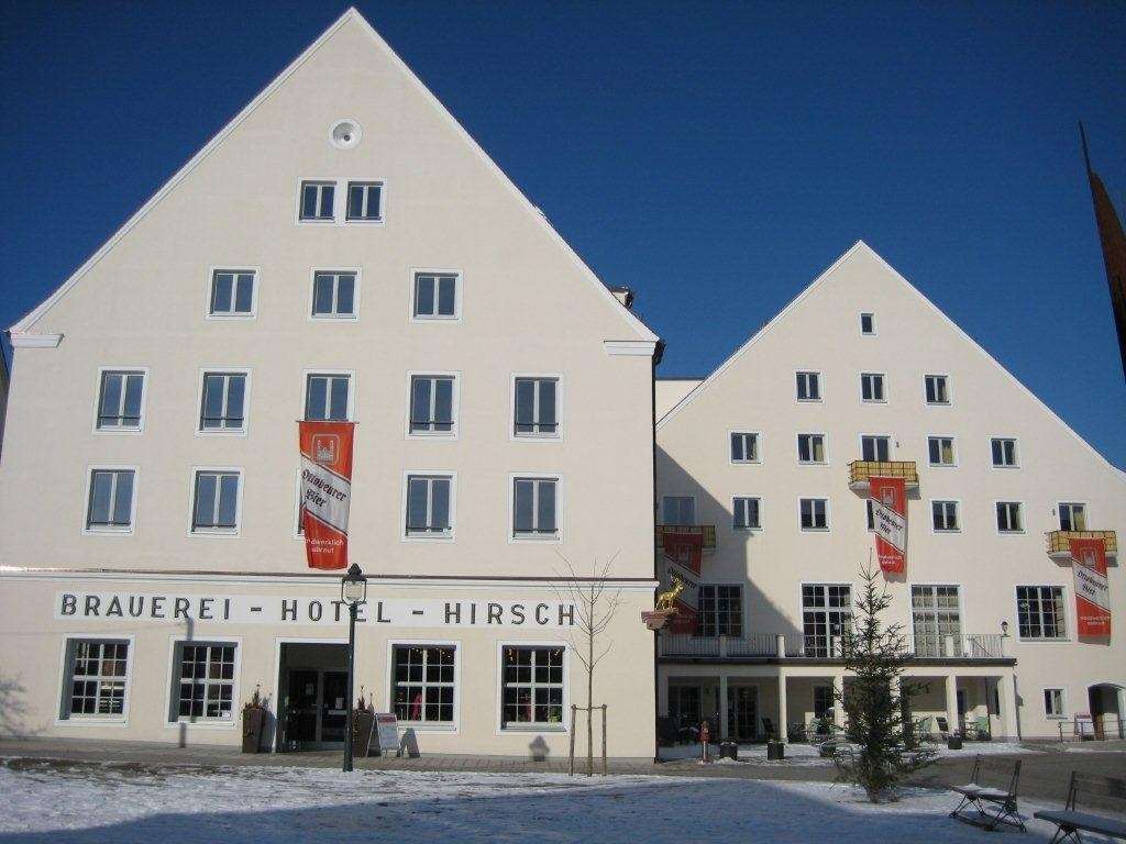 אוטובוירן Akzent Brauerei Hotel Hirsch מראה חיצוני תמונה